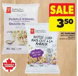 Real Canadian Superstore PC Popcorn offer
