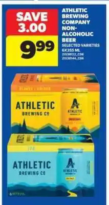 Real Canadian Superstore Athletic Brewing Company Non-Alcoholic Beer offer
