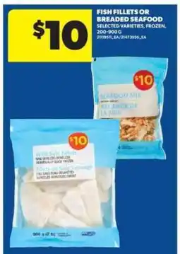 Real Canadian Superstore Fish Fillets or Breaded Seafood offer