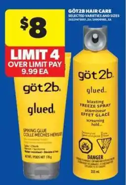 Real Canadian Superstore Göt2b Glued Hair Care offer