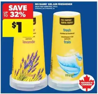 Real Canadian Superstore NO NAME GEL AIR FRESHENER offer