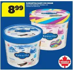 Real Canadian Superstore Kawartha Dairy ice cream offer