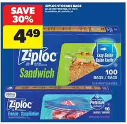 Real Canadian Superstore Ziploc Storage Bags offer