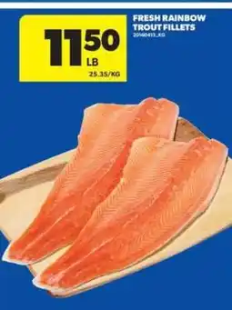 Real Canadian Superstore FRESH RAINBOW TROUT FILLETS offer