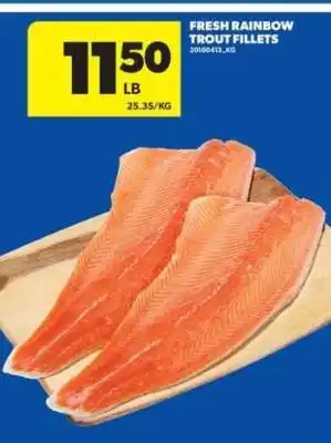 Real Canadian Superstore FRESH RAINBOW TROUT FILLETS offer