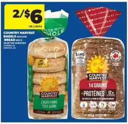 Real Canadian Superstore Country Harvest Bagels & Bread offer