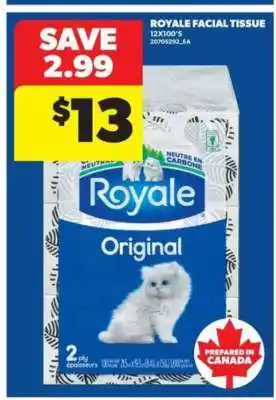 Real Canadian Superstore Royale Facial Tissue offer