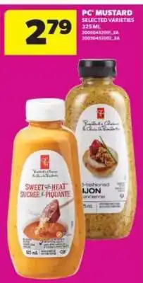Real Canadian Superstore PC Mustard offer