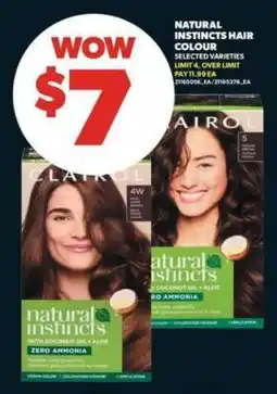 Real Canadian Superstore NATURAL INSTINCTS HAIR COLOUR offer