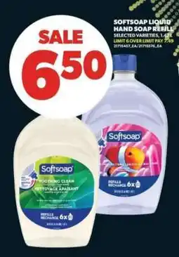 Real Canadian Superstore Softsoap Liquid Hand Soap Refill offer