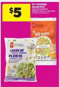 Real Canadian Superstore PC Chopped Salad Kits offer
