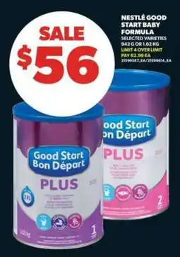 Real Canadian Superstore Nestlé Good Start Baby Formula offer