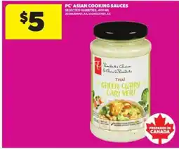 Real Canadian Superstore PC Asian Cooking Sauces offer