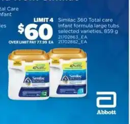 Real Canadian Superstore Similac 360 Total Care Infant Formula offer
