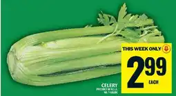 Food Basics CELERY offer