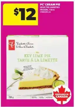 Real Canadian Superstore PC Cream Pie offer