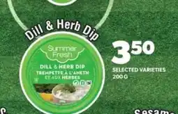 Real Canadian Superstore Summer Fresh Dill & Herb Dip offer