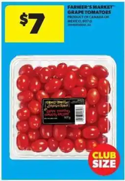 Real Canadian Superstore FARMER'S MARKET GRAPE TOMATOES offer