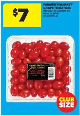 Real Canadian Superstore FARMER'S MARKET GRAPE TOMATOES offer