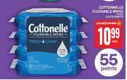 Food Basics COTTONELLE FLUSHABLE WIPES offer