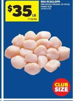 Real Canadian Superstore SEA SCALLOPS offer