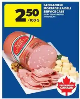 Real Canadian Superstore San Daniele Mortadella Deli Service Case offer