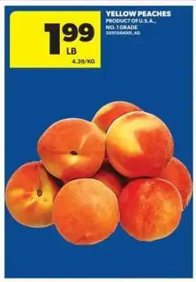 Real Canadian Superstore YELLOW PEACHES offer