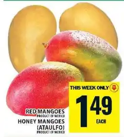Food Basics Red Mangoes / Honey Mangoes (Ataulfo) offer