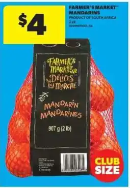 Real Canadian Superstore FARMER'S MARKET MANDARINS offer
