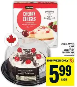 Food Basics SELECTION CHEESECAKE offer