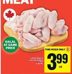 Food Basics FRESH WHOLE CHICKEN WINGS offer