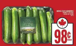 Food Basics MINI CUCUMBERS offer