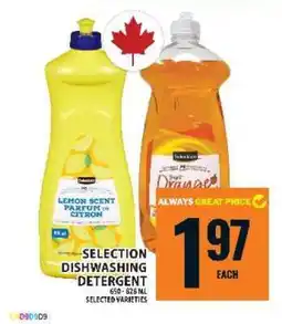 Food Basics SELECTION DISHWASHING DETERGENT offer