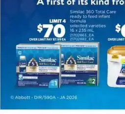 Real Canadian Superstore Similac 360 Total Care offer