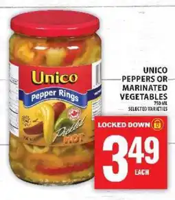 Food Basics Unico Peppers or Marinated Vegetables offer