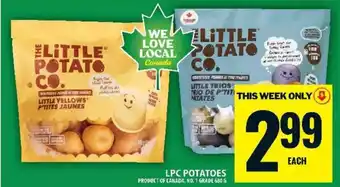 Food Basics LPC POTATOES offer