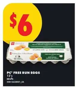 No Frills PC FREE RUN EGGS offer