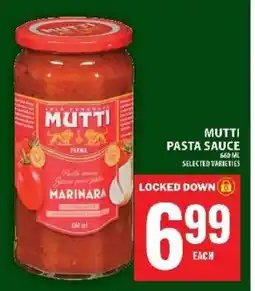 Food Basics Mutti Pasta Sauce offer