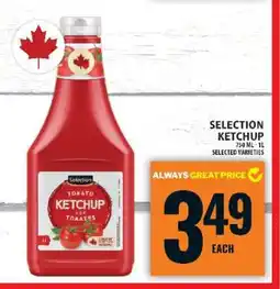 Food Basics SELECTION KETCHUP offer