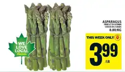 Food Basics ASPARAGUS offer