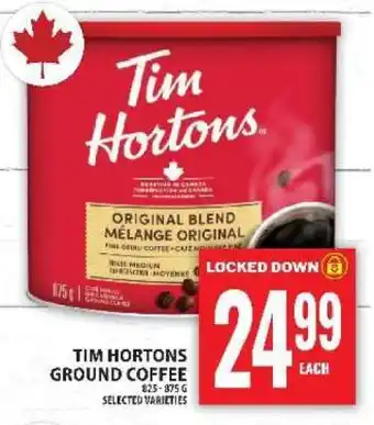 Food Basics TIM HORTONS GROUND COFFEE offer