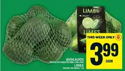 Food Basics AVOCADOS OR LIMES offer
