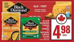 Food Basics BLACK DIAMOND CHEESE offer