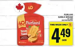 Food Basics Furlani Garlic Bread offer