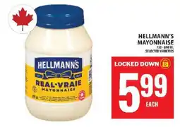 Food Basics Hellmann's Mayonnaise offer