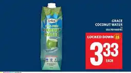 Food Basics Grace Coconut Water offer