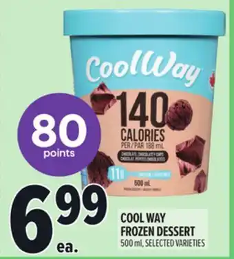 Metro COOL WAY FROZEN DESSERT offer