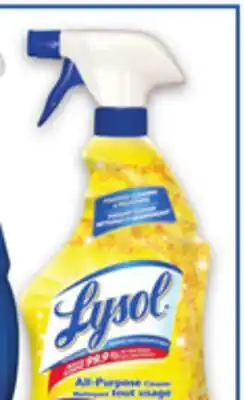 Metro LYSOL OR VIM CLEANERS offer