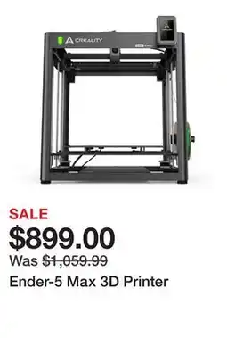 TSC Stores Ender-5 Max 3D Printer offer