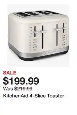 TSC Stores KitchenAid 4-Slice Toaster offer